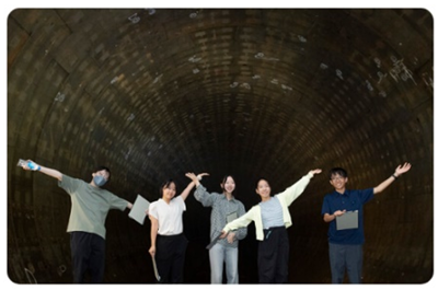 地下調節池取材のイメージ