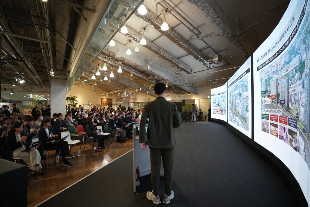 企業のリバースピッチの様子