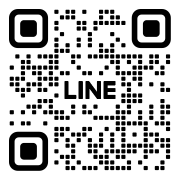 公式LINEの二次元バーコード