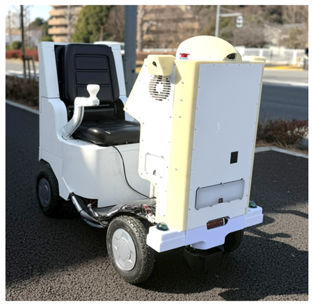 人搭乗型の自律走行モビリティ