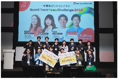 学生たちによるセッションやピッチ、体験型コンテンツ、ワークショップの様子