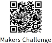Makers Challengeホームページ QRコード