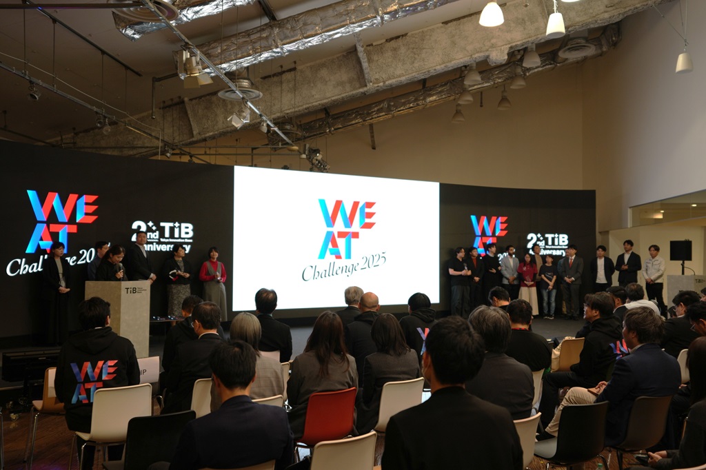 WE AT Challenge 2025　ピッチコンテストの模様