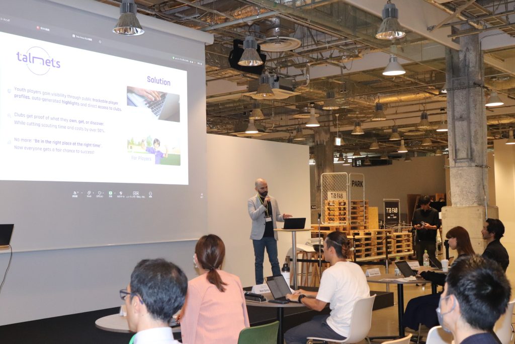 TIB PITCH Globalセッション風景