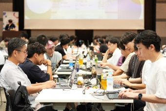 ハッカソン会場当日の様子