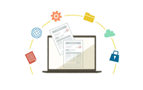 端末を利用した検査のイメージ