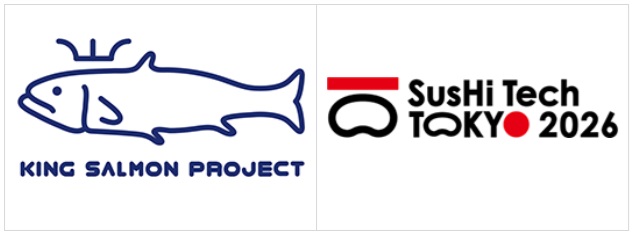 キングサーモンプロジェクト＋SusHi Tech Tokyo 2026ロゴ