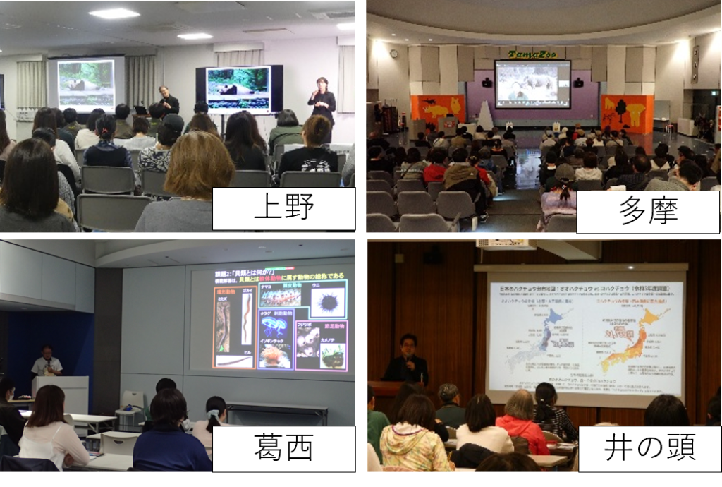 オンライン双方向イベントの様子