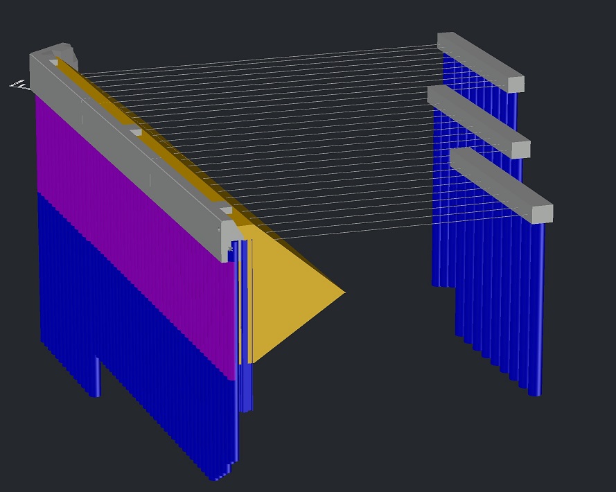 作成中の３次元モデル（二見港）のイメージその２