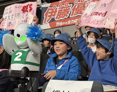 競技観戦の様子