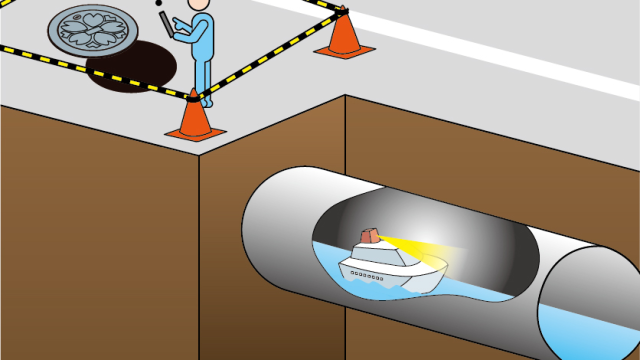 船形ロボットイメージ